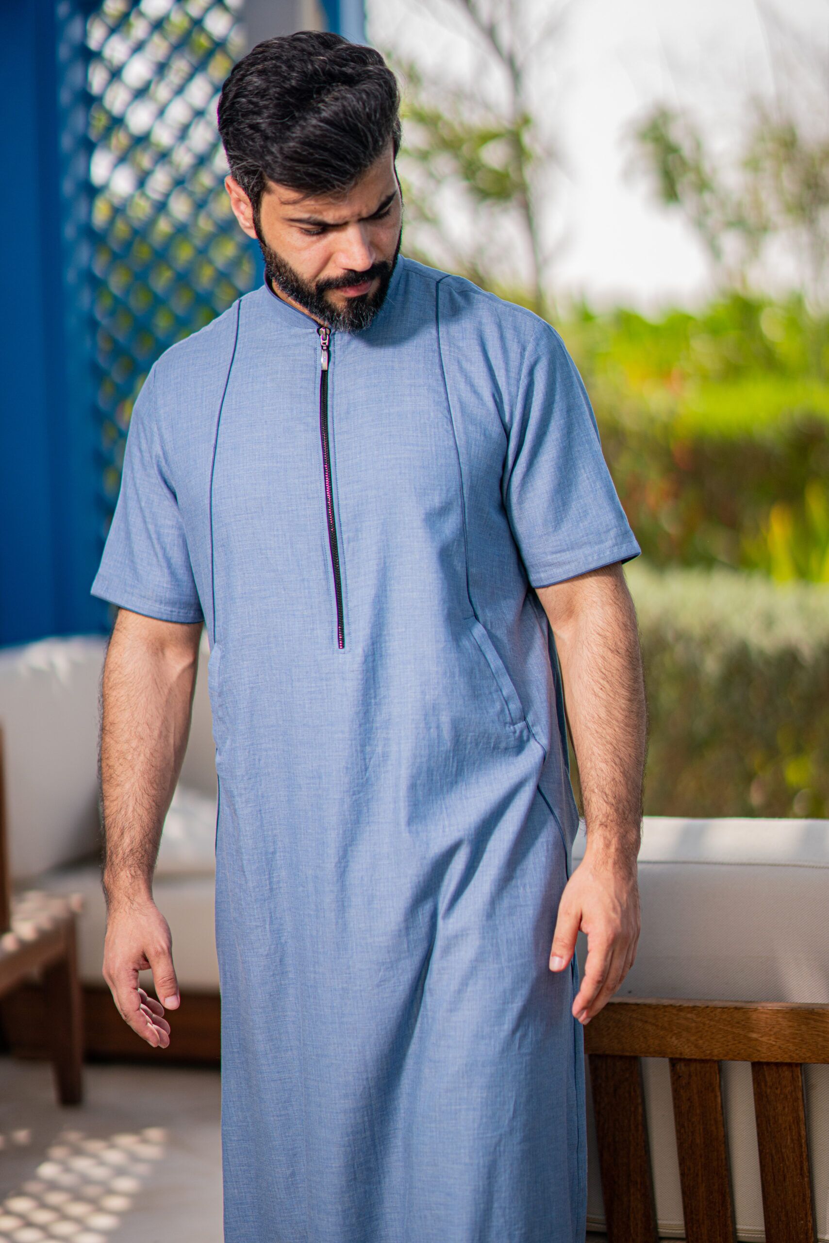 جلابية سحاب أمامى - Zip Front - الصورة 3