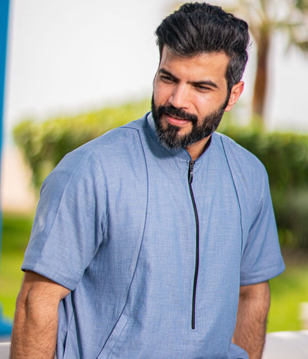 جلابية سحاب أمامى - Zip Front